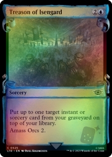 Treason of Isengard (Showcase)(Silver Foil)