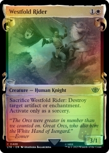 Westfold Rider (Showcase)(Silver Foil)