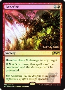 Banefire (Core Set 2019 Prerelease)
