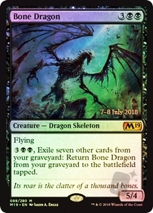 Bone Dragon (Core Set 2019 Prerelease)