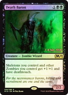 Death Baron (Core Set 2019 Prerelease)