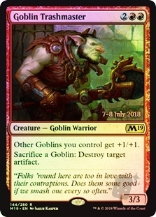 Goblin Trashmaster (Core Set 2019 Prerelease)