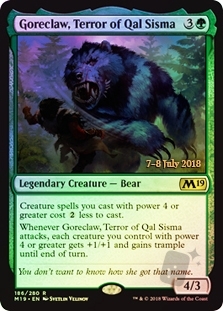 Goreclaw, Terror of Qal Sisma (Core Set 2019 Prerelease)