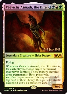 Vaevictis Asmadi, the Dire (Core Set 2019 Prerelease)