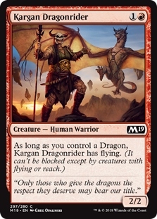 Kargan Dragonrider (Planeswalker Deck)