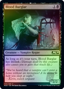 Blood Burglar