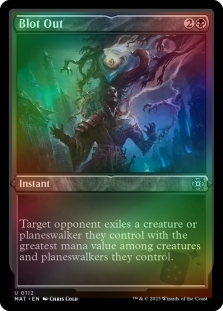 Blot Out (Foil-etched)
