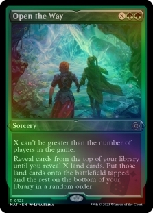 Open the Way (Foil-etched)