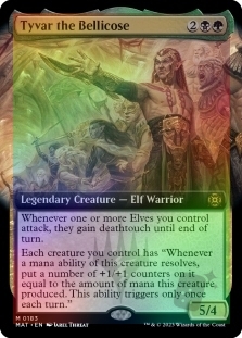 Tyvar the Bellicose (Extended Art)