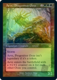 Aeve, Progenitor Ooze (Retro Frame) (Foil Etched)