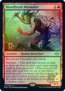 Bloodbraid Marauder (Modern Horizons 2 Prerelease)