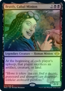 Braids, Cabal Minion (Foil-etched)