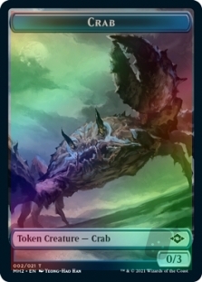 Clue Token (15/21) // Crab Token (2/21)