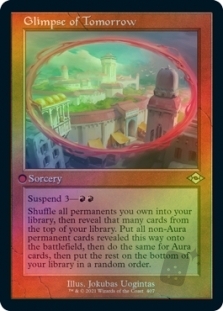 Glimpse of Tomorrow (Retro Frame) (Foil Etched)
