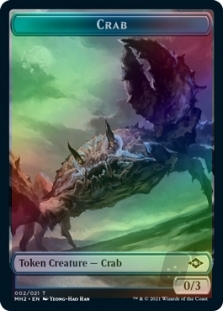 Treasure Token (20/21) // Crab Token (2/21)
