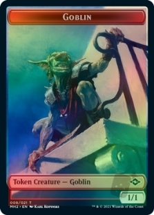 Food Token (18/21) // Goblin Token (8/21)