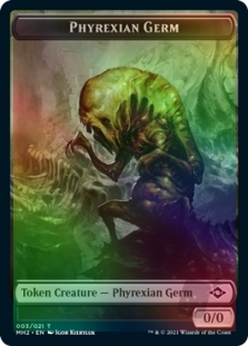 Squirrel Token (11/21) // Phyrexian Germ Token (3/21)