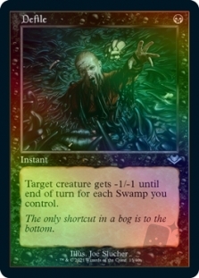 Defile (Retro Frame) (Foil Etched)