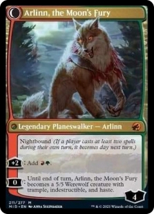 Arlinn, the Pack's Hope // Arlinn, the Moon's Fury