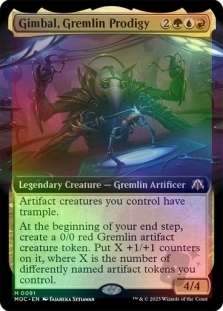 Gimbal, Gremlin Prodigy (Extended Art)
