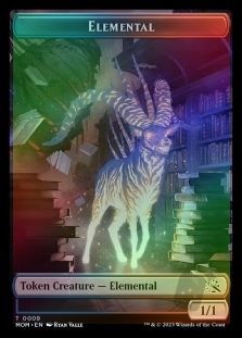 Elemental Token (9) // Phyrexian Hydra Token (11)