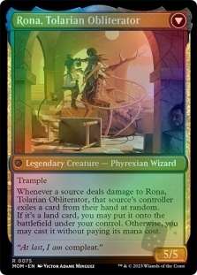 Rona, Herald of Invasion // Rona, Tolarian Obliterator
