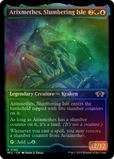 Arixmethes, Slumbering Isle (Halo Foil)