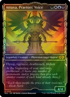 Atraxa, Praetors' Voice (Halo Foil)