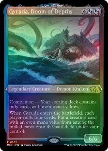 Gyruda, Doom of Depths (Foil-etched)