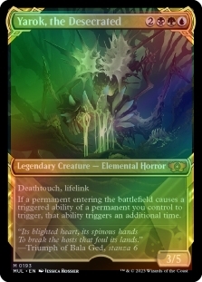Yarok, the Desecrated (Halo Foil)