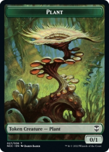 Beast Token (21/36) // Plant Token (27/36)