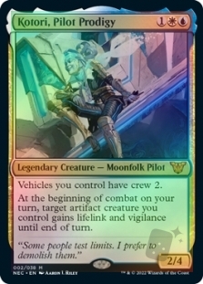 Kotori, Pilot Prodigy