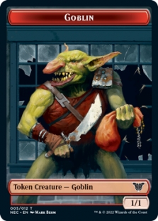 Goblin Token (5/12) // Smoke Blessing Token (6/12)