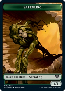 Saproling Token (10/12) // Spirit Token (2/19)