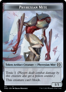 Phyrexian Mite Token (11) // Phyrexian Insect Token (15)