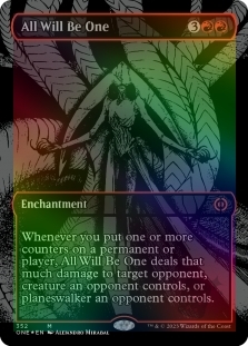 All Will Be One (Oil Slick Raised Foil)