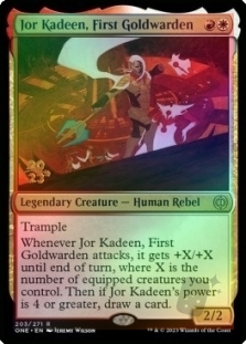 Jor Kadeen, First Goldwarden (Phyrexia: All Will Be One Prerelease)