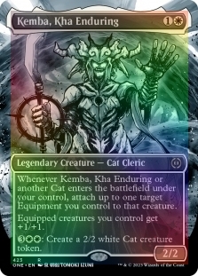 Kemba, Kha Enduring (Borderless) (Step-and-Compleat Foil)