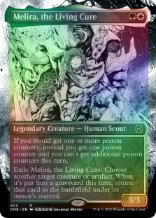 Melira, the Living Cure (Borderless) (Step-and-Compleat Foil)