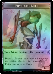 Phyrexian Mite Token (11) // Phyrexian Mite Token (12)