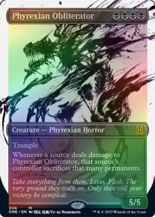 Phyrexian Obliterator (Ichor Borderless)