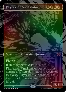 Phyrexian Vindicator (Oil Slick Raised Foil)