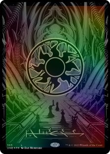 Plains (Oil Slick Raised Foil) (365)