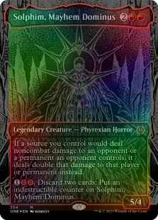 Solphim, Mayhem Dominus (Oil Slick Raised Foil)