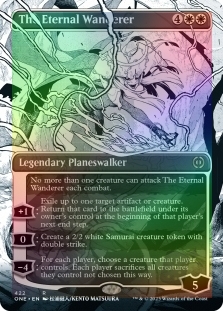 The Eternal Wanderer (Borderless) (Step-and-Compleat Foil)
