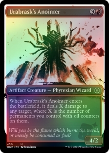 Urabrask's Anointer (Ichor Showcase) (Step-and-Compleat Foil)