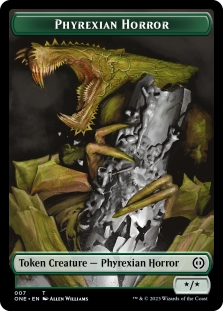 Phyrexian Horror Token (7)