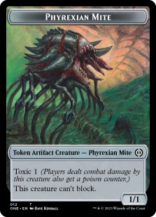Phyrexian Mite Token (12) // Phyrexian Mite Token (11)