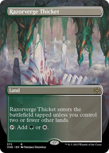 Razorverge Thicket (Borderless)