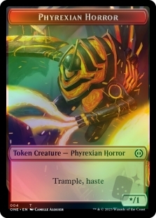Phyrexian Mite Token (11) // Phyrexian Horror Token (4)